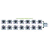 Alien Hydroponics AERO 14 Pot 2 Row Kit