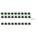 Alien Hydroponics EasyFeed 27 Pot 3 Row Kit