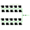 Alien Hydroponics EasyFeed 20 Pot 4 Row Kit