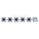 Alien Hydroponics AERO 5 Pot 1 Row Kit