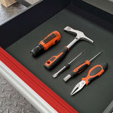 Chery Industrial 10ft Workbench Cabinet (40 Drawers, 2 Cabinets & 1 Pegboard)