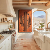 The Saguaro Cactus - Metal Wall Art