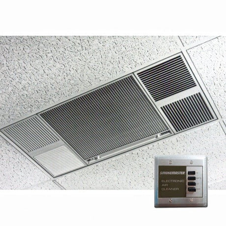 EverClear CM - 11F | Deluxe Flush Mount Smoke Eater with 44 lbs. of Carbon - 400 - 850 CFM - Pure n Natural Systems