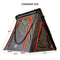 BadAss TENTS - "PACKOUT"- Soft top Rooftop Tent (Universal Fit) - Black/Rhinotec Cover + Grey/Org Tent