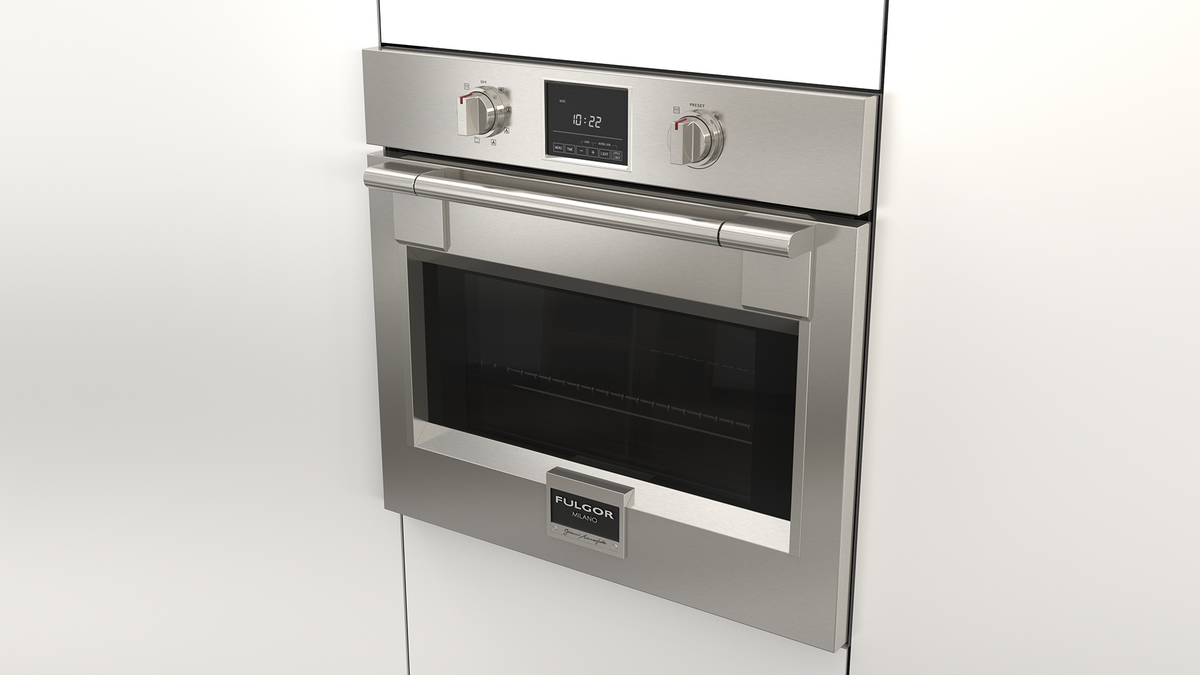 Fulgor Milano 30" Pro 4.4 cu. ft Stainless Steel Single Wall Oven F6PSP30S1