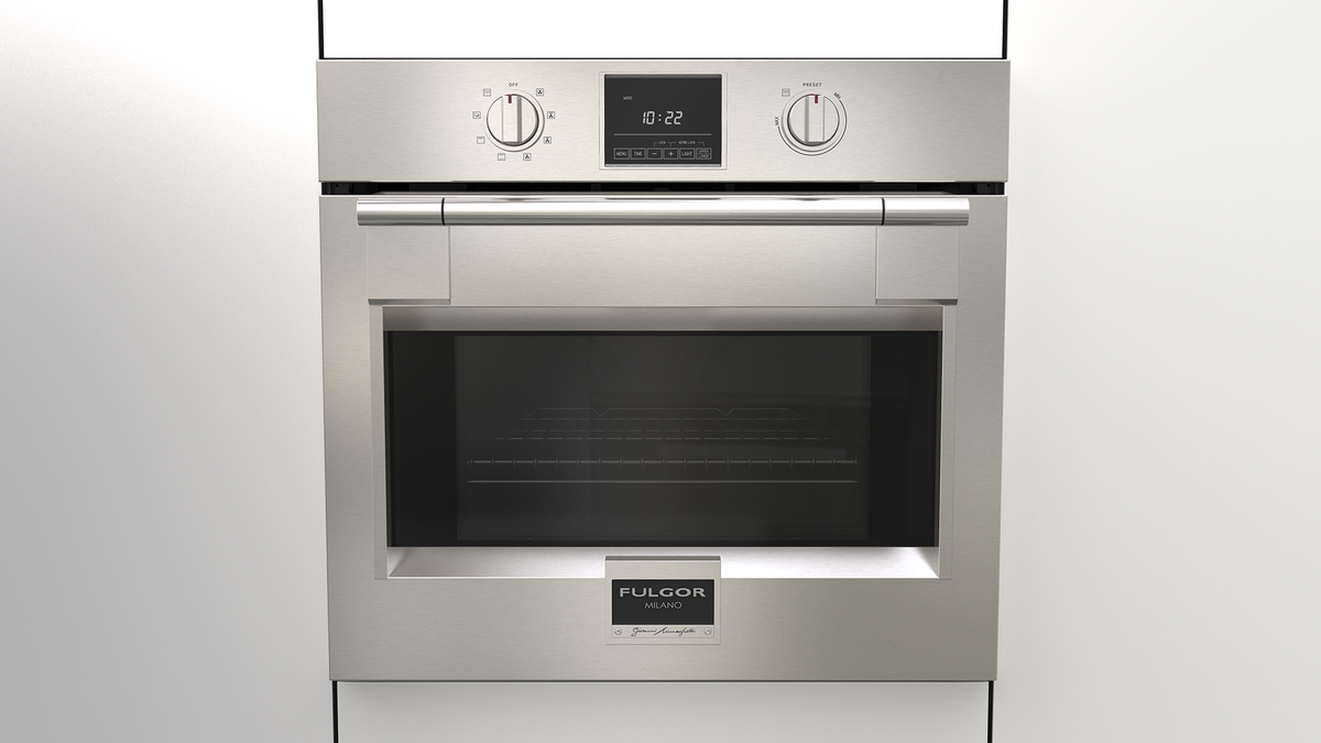 Fulgor Milano 30" Pro 4.4 cu. ft Stainless Steel Single Wall Oven F6PSP30S1