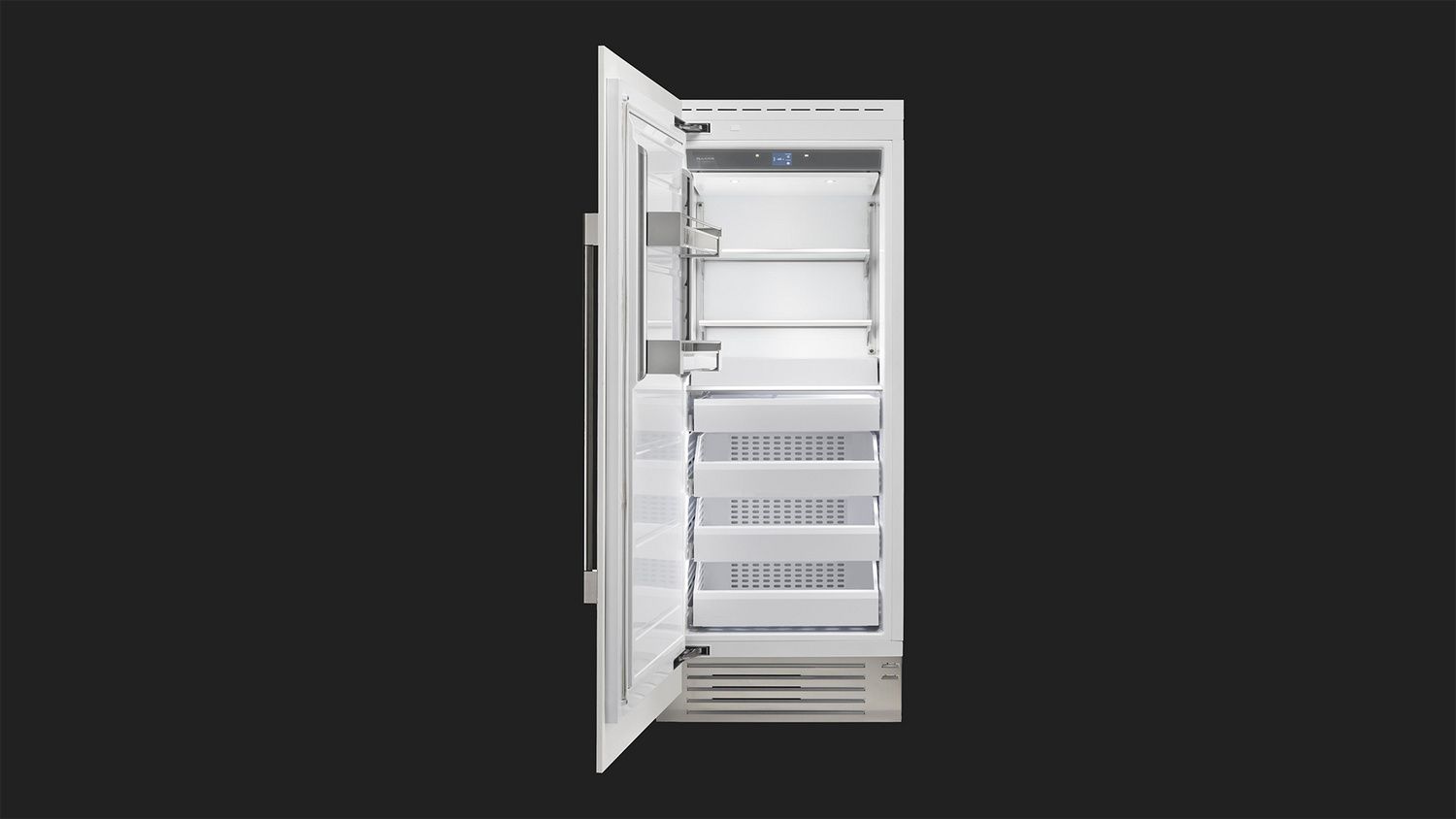 Fulgor Milano 700 Series 36 Inch 21.54 Cu. Ft. Built-In Panel Ready Column Freezer Left Hinge F7IFC36O1-L