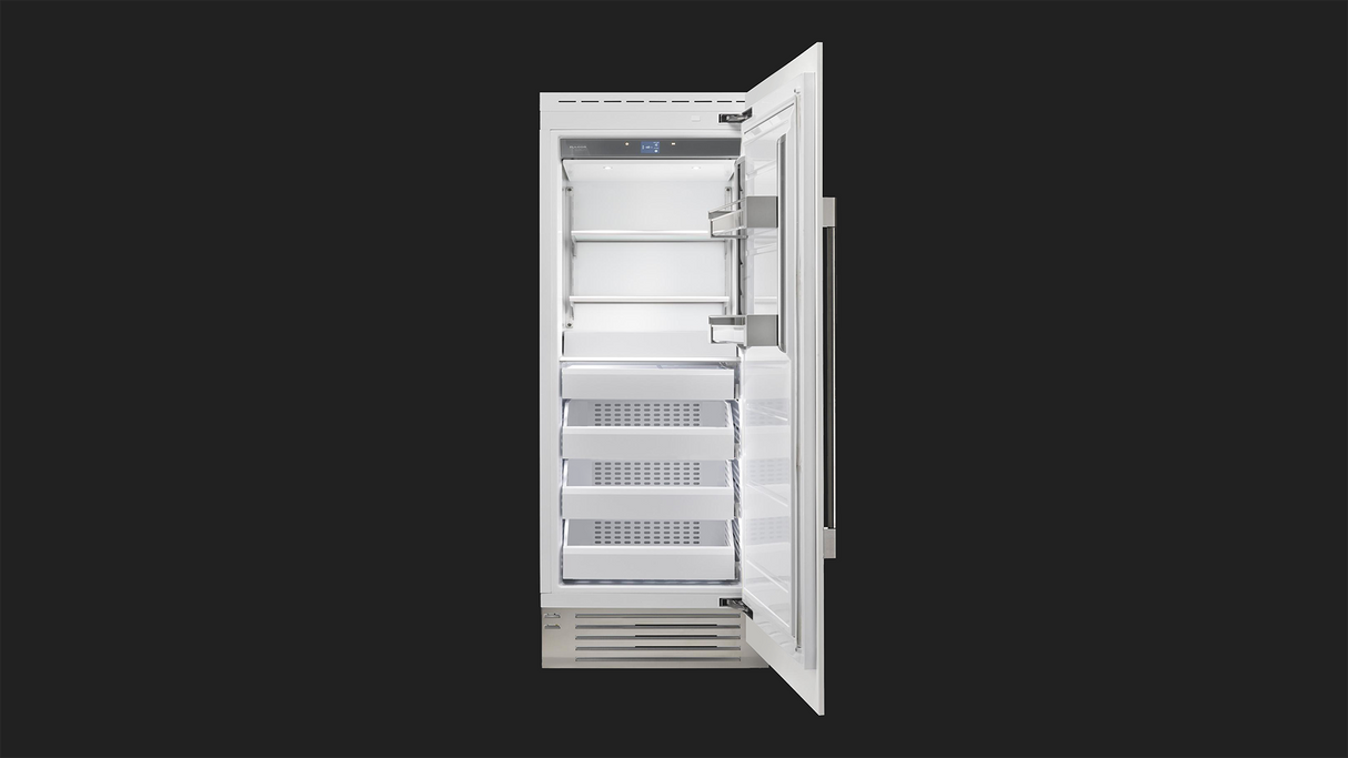 Fulgor Milano 700 Series 36 Inch 21.54 Cu. Ft. Built-In Panel Ready Column Freezer Right Hinge F7IFC36O1-R