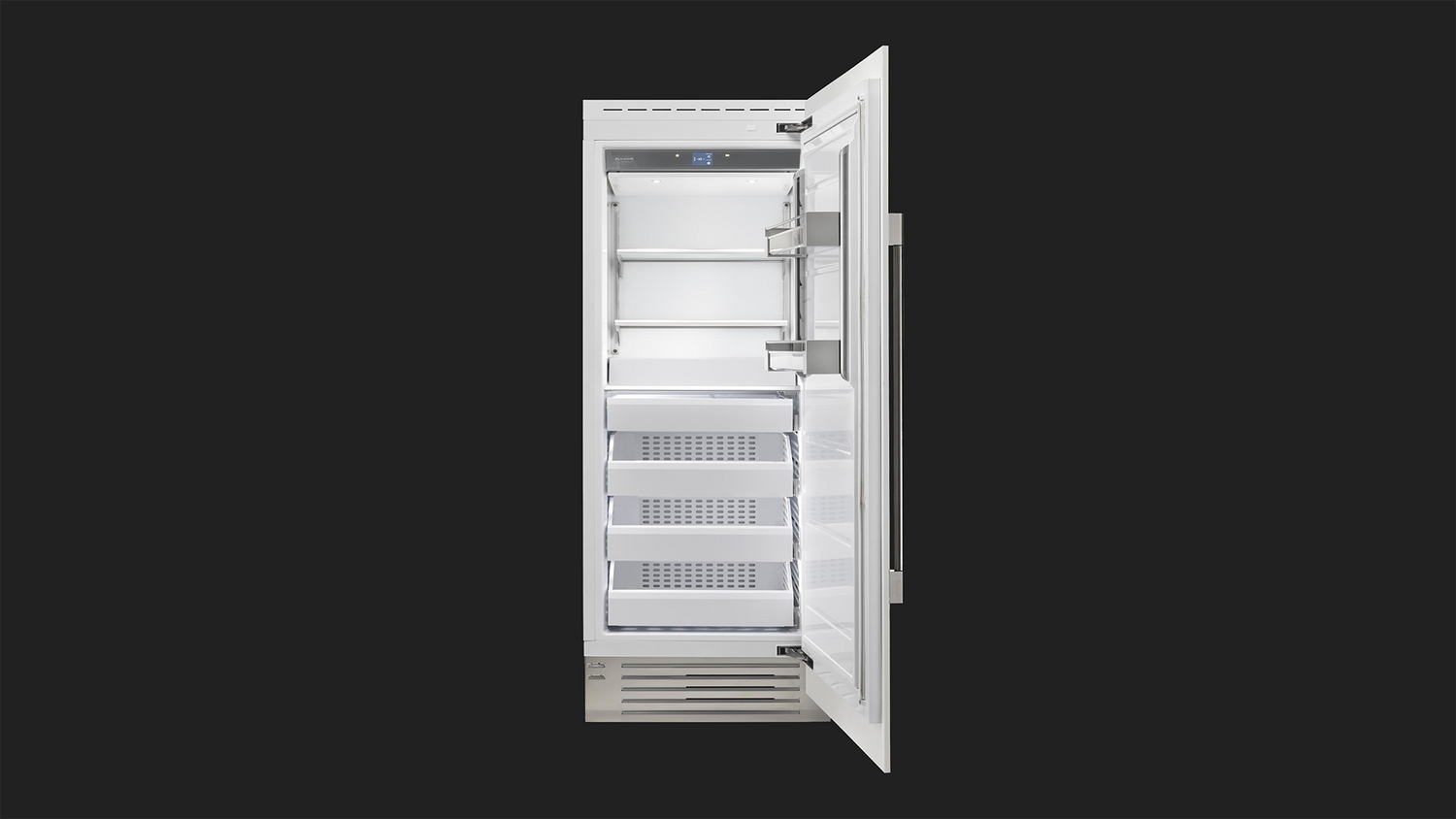 Fulgor Milano 700 Series 36 Inch 21.54 Cu. Ft. Built-In Panel Ready Column Freezer Right Hinge F7IFC36O1-R