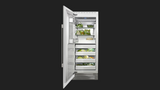 Fulgor Milano 700 Series 36 Inch 21.54 Cu. Ft. Built-In Panel Ready Column Freezer Left Hinge F7IFC36O1-L
