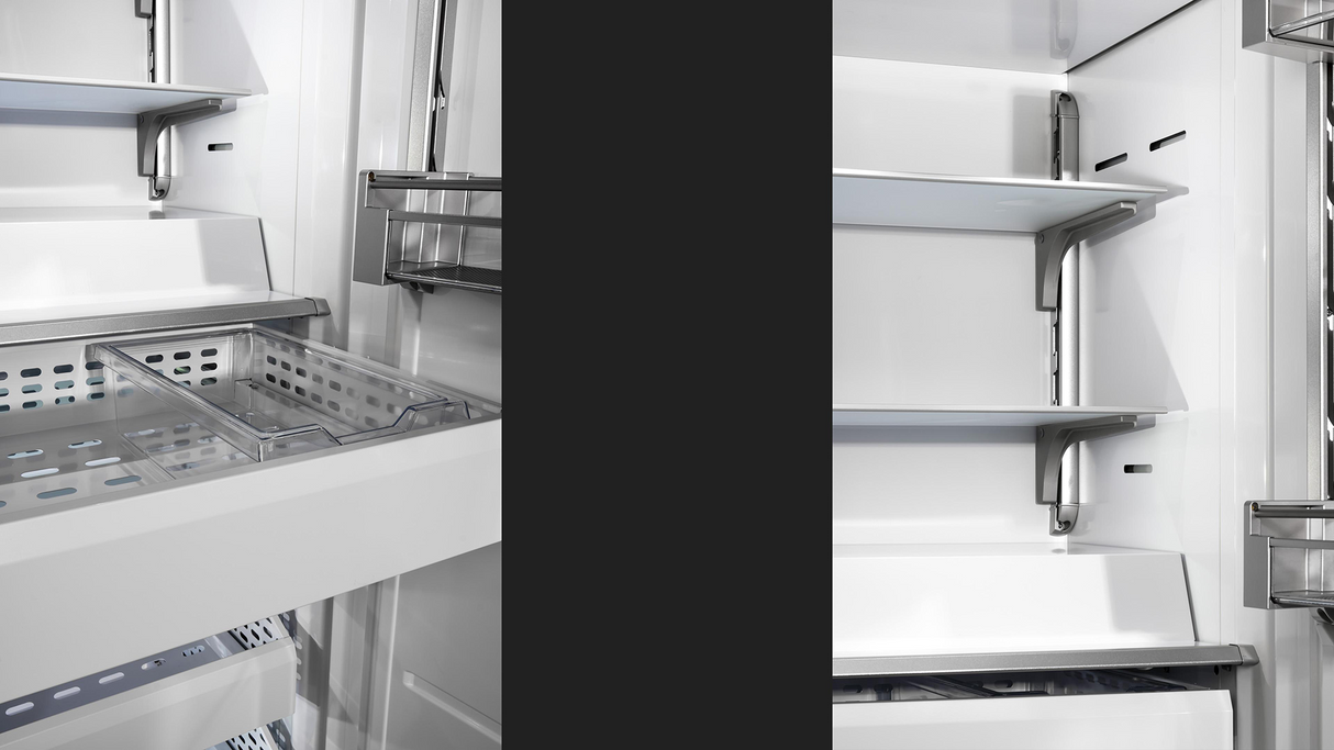 Fulgor Milano 700 Series 36 Inch 21.54 Cu. Ft. Built-In Panel Ready Column Freezer Right Hinge F7IFC36O1-R