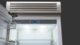 Fulgor Milano 36” 18.5 cu. ft. Stainless Steel Built‑In Bottom Freezer Refrigerator F7PBM36S2-L