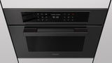 Fulgor Milano Matteo 700 Series 24" Matte Black Single Wall Electric Combi Speed Oven F7MSPD24MB1