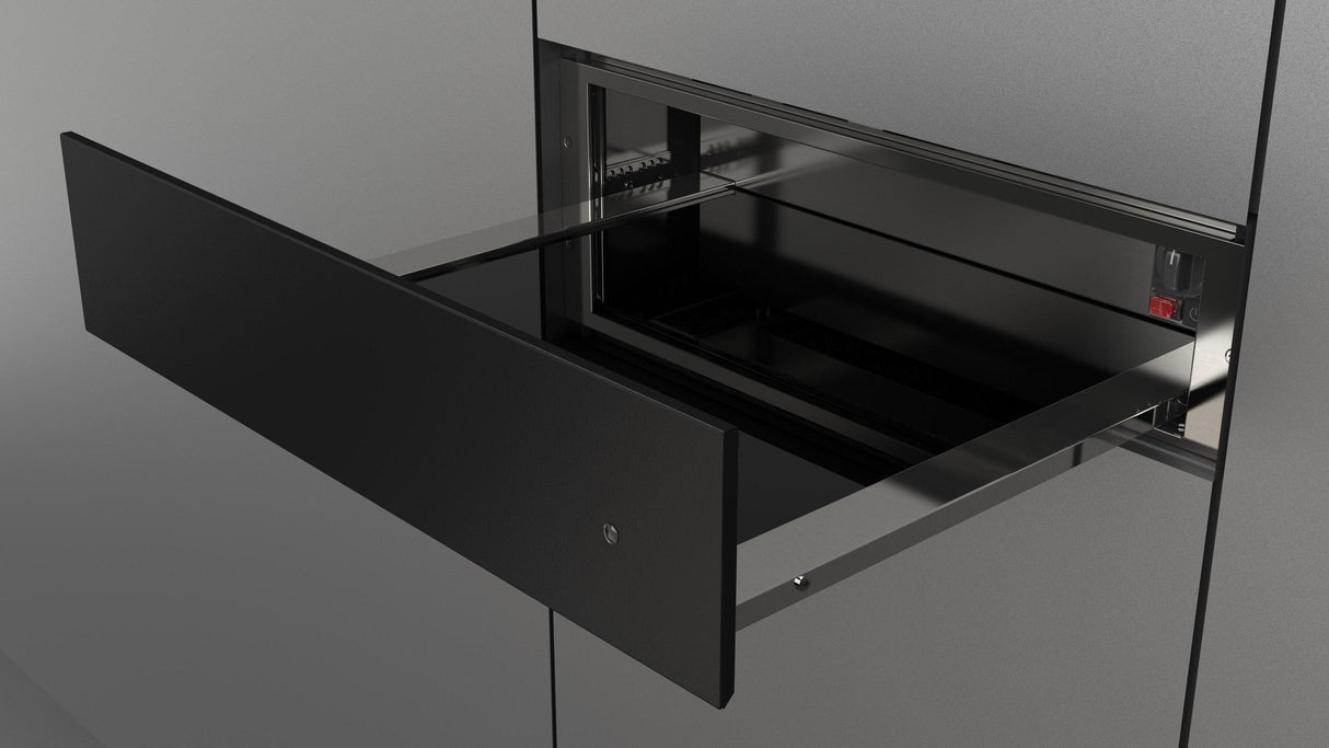 Fulgor Milano Matteo 400 Series 24" Matte Black Warming Drawer F4MWD24MB1