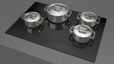 Fulgor Milano 30” Built-In Glass-Ceramic Electric Cooktop Glossy Black F7RT30B1