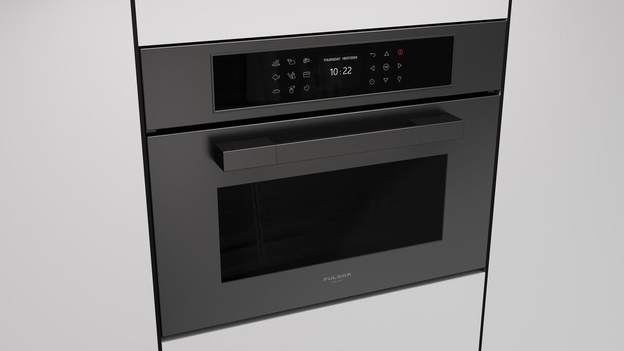 Fulgor Milano 24" Matte Black Single Wall Electric Oven F7MSCO24MB1