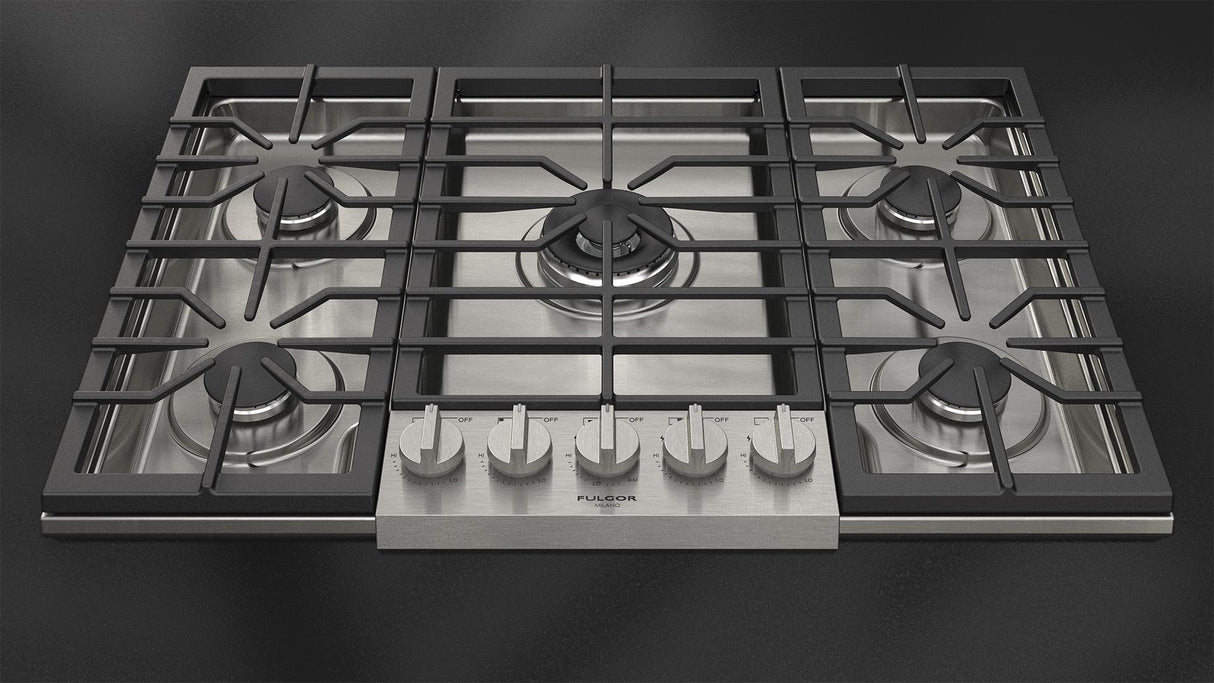 Fulgor Milano 30” Gas Cooktop Distinto F4PGK305S2