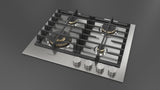 Fulgor Milano 24” Built-In Gas Cooktop Stainless Steel Gas Cooktop F4MGK24S1