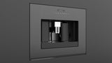 Fulgor Milano 700 Series 24" Built-In Coffee Machine Black Glass F7BC24B1