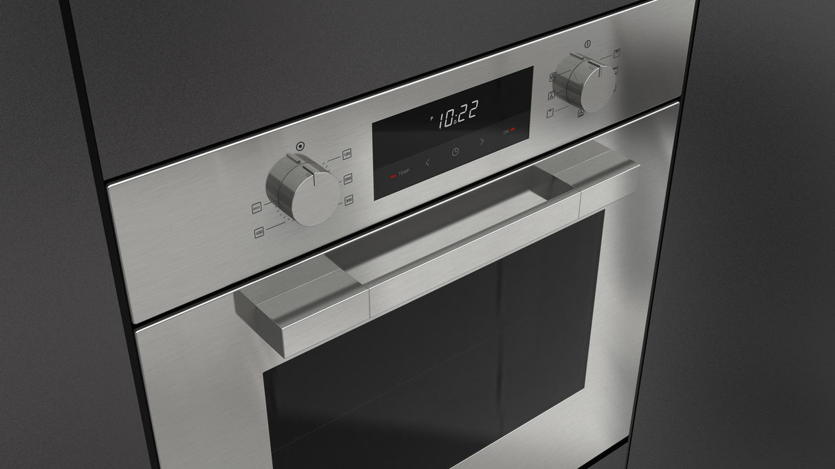 Fulgor Milano 24” Built-In Single Wall Oven Stainless Steel Electric Oven F1MSM24S1