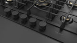 Fulgor Milano  30” Built-In Gas Cooktop Matte Black Gas Cooktop F4MGK30MB1