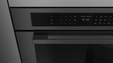 Fulgor Milano Matteo 700 Series 30" Matte Black Single Wall Electric Self-Clean Oven F7MSP30MB1