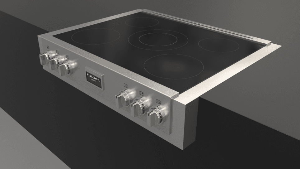 Fulgor Milano Sofia 36" Induction Rangetop Stainless Steel Built-In Cooktop F6IRT365S1