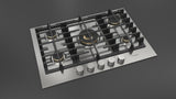 Fulgor Milano 30” Built-In Gas Cooktop Stainless Steel Gas Cooktop F4MGK30S1