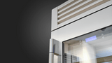 Fulgor Milano 24" Stainless Steel Tri-Zone Built-In Wine Cooler Right Hinge F7PBW24S2R