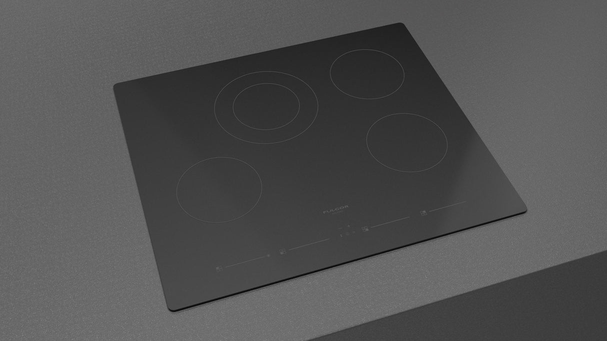 Fulgor Milano 24" Vetroceramic Electric Cooktop F7RT24B1