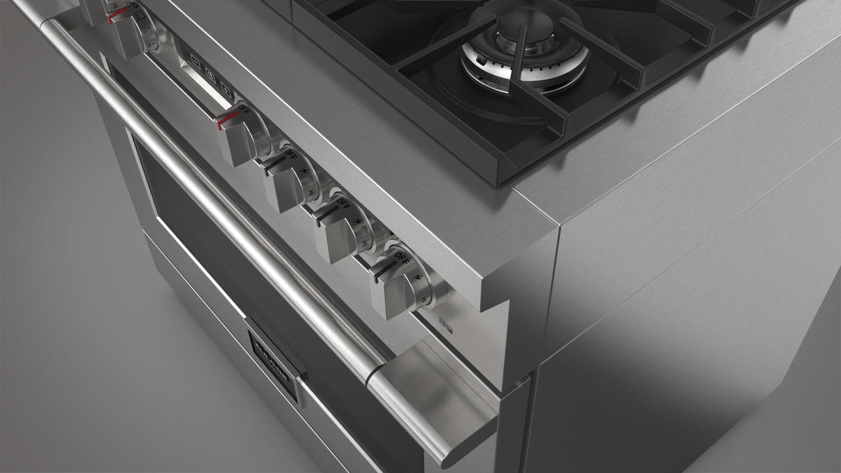 Fulgor Milano 36” Freestanding Gas Range Accento F4PGR366S2