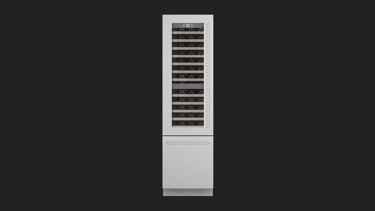 Fulgor Milano 24" Panel Ready Built-In Wine Cellar Left Hinge F7IBW24O2L