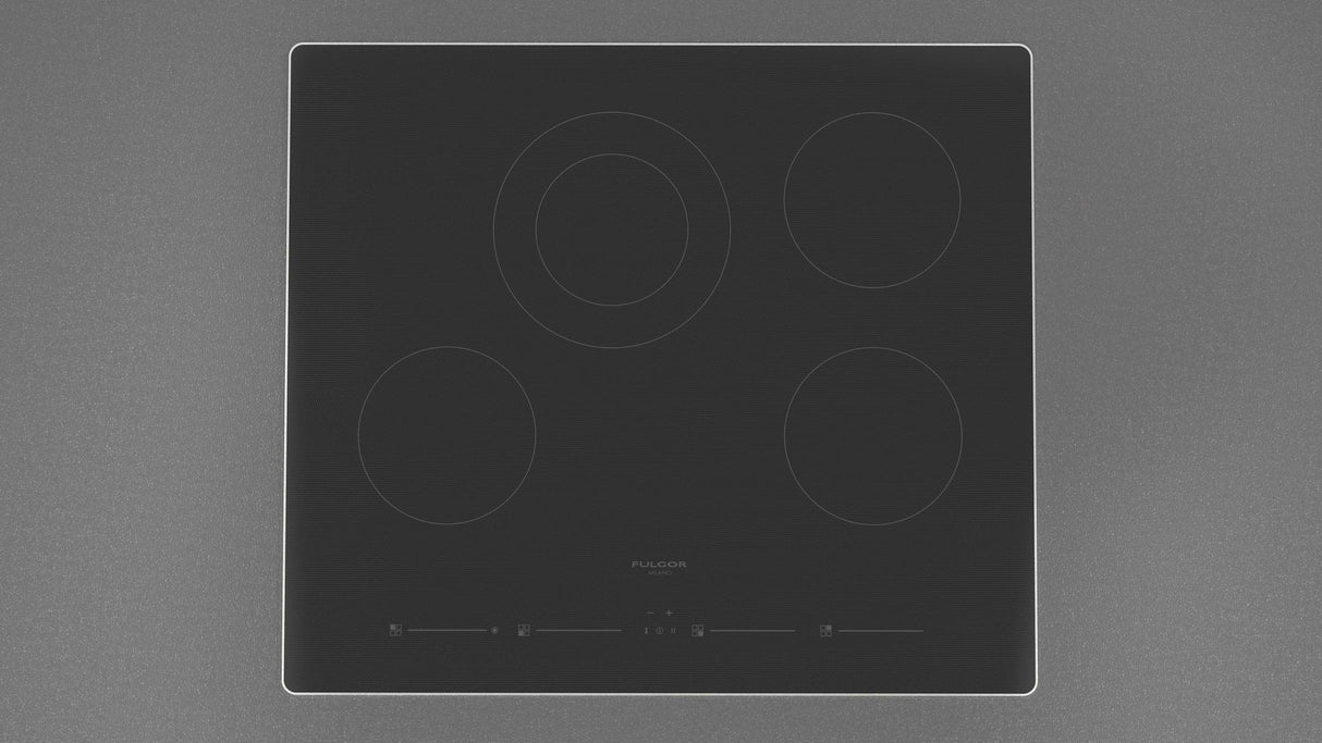 Fulgor Milano 24" Vetroceramic Electric Cooktop F7RT24S1