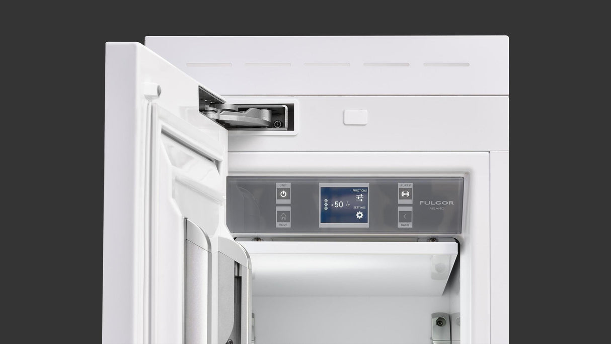 Fulgor Milano 18" 8.22 cu. ft. Panel Ready Built-In Freezer Column F7IFC18O1L