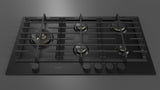 Fulgor Milano 36” Built-In Gas Cooktop Matte Black Gas Cooktop