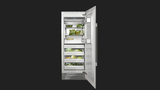 Fulgor Milano Sofia 700 Series 36" Stainless Steel Built-In Column Freezer F7SFC36S1R