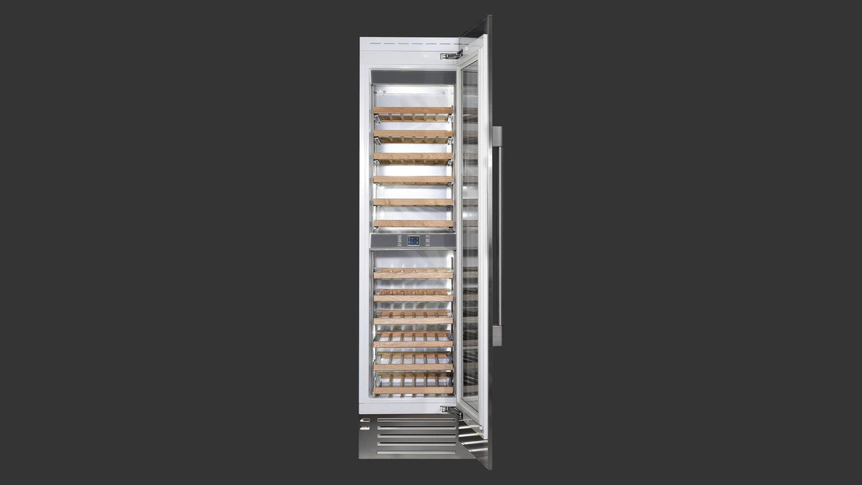 Fulgor Milano 24" Built-In Column Wine Cooler Wine Cellar F7SWC24S1R
