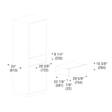 Fulgor Milano Matteo 700 Series 30" Matte Black Warming Drawer F7MWD30MB1