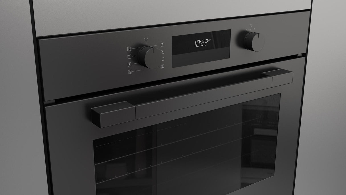 Fulgor Milano 30” Built-In Single Wall Oven Matte Black Electric Oven