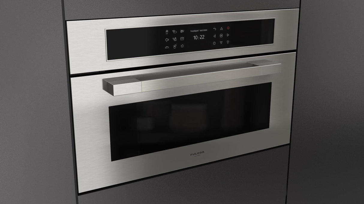 Fulgor Milano Matteo 700 Series 30" Stainless Steel Single Wall Electric Combi Speed Oven F7MSPD30S1