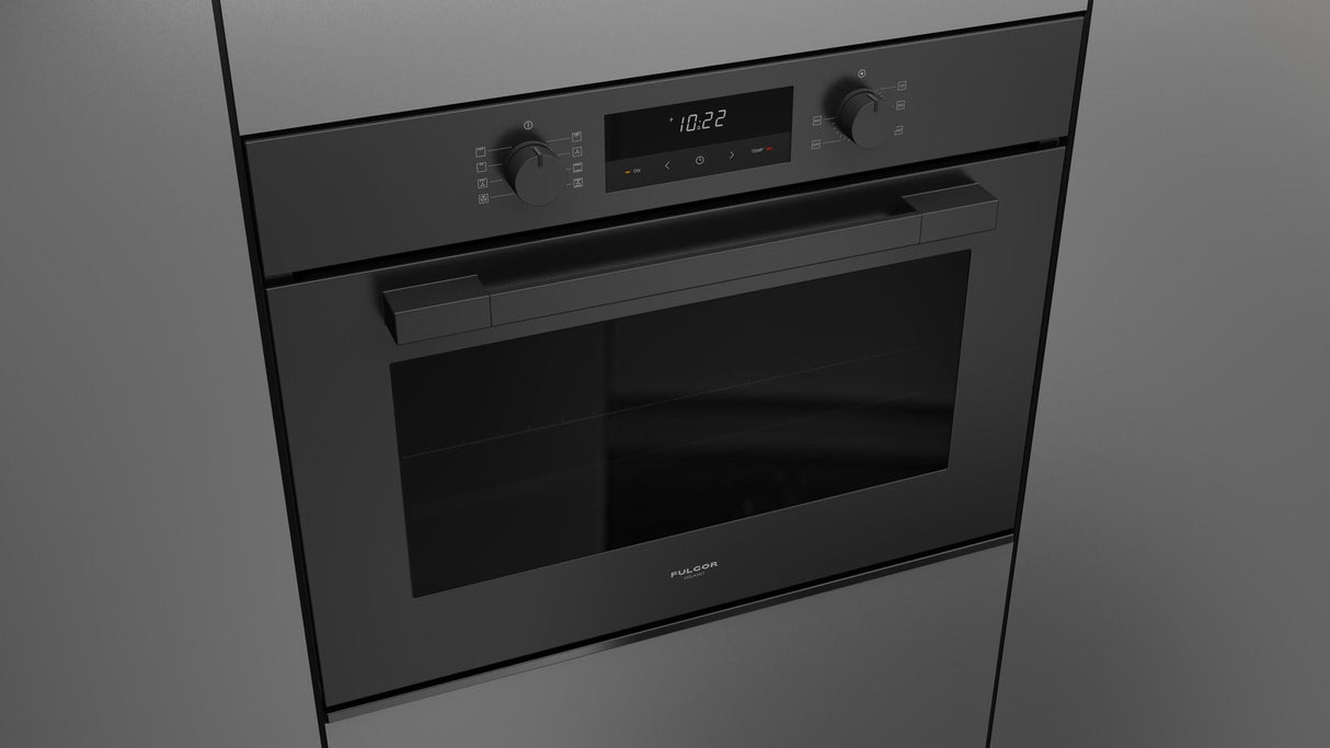 Fulgor Milano 30” Built-In Single Wall Oven Matte Black Electric Oven F1MSM30MB1
