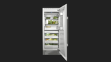 Fulgor Milano 36" Built-In Upright Freezer F7IFC36O1R