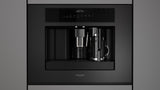 Fulgor Milano 24" Matte Black Built-In Coffee Maker & Grinder F7MBC24MB1