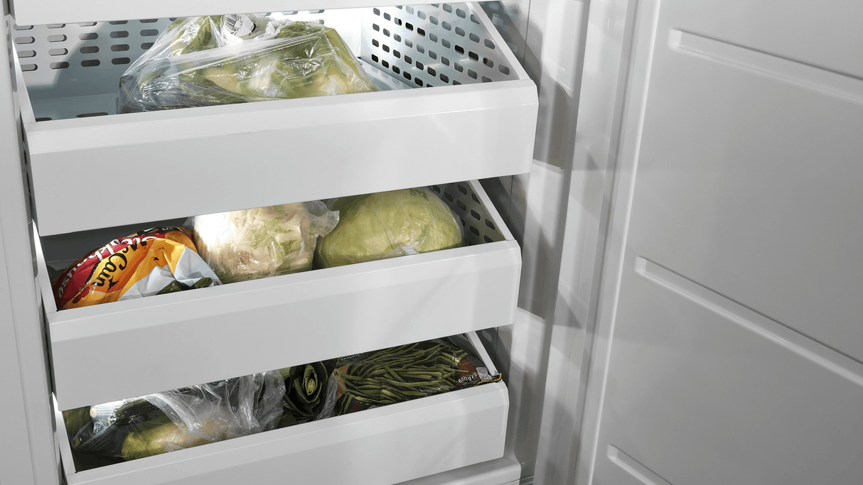 Fulgor Milano Sofia 700 Series 36" Stainless Steel Built-In Column Freezer F7SFC36S1R