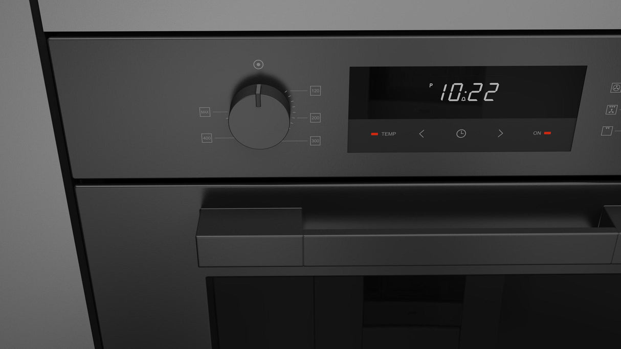 Fulgor Milano 24” Built-In Single Wall Oven Matte Black Electric Oven F1MSM24MB1