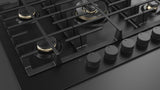 Fulgor Milano  30” Built-In Gas Cooktop Matte Black Gas Cooktop F4MGK30MB1