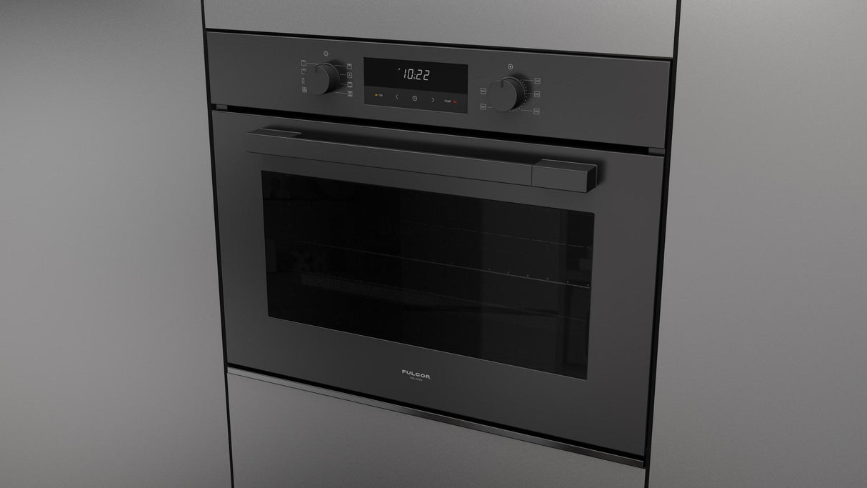 Fulgor Milano 30” Built-In Single Wall Oven Matte Black Electric Oven F1MSM30MB1