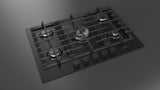 Fulgor Milano  30” Built-In Gas Cooktop Matte Black Gas Cooktop F4MGK30MB1