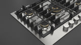 Fulgor Milano 30” Built-In Gas Cooktop Stainless Steel Gas Cooktop F4MGK30S1