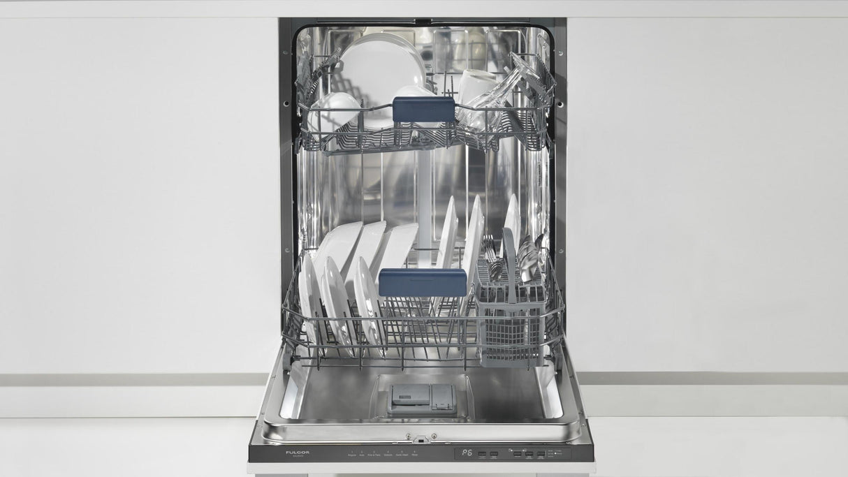 Fulgor Milano 24" Built-In Dishwasher Stainless Steel Fully Integrated Dishwasher F4DWS24FI1